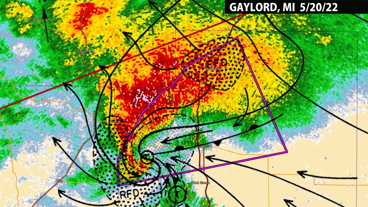 Wed 5/25/22 - US weather / Gaylord EF3 tornado analysis - YouTube