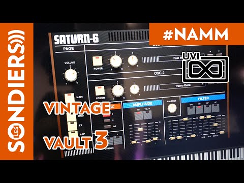 [NAMM2020] UVI VINTAGE VAULT 3