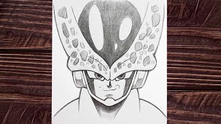How to draw Cell - [Dragon Ball] | Easy to draw