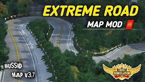 ✅EXTREME ROAD MAP MOD For Bus simulator Indonesia// BUSSID Map Mod 3.7 #extrememap #bussidmapmod ✅🍁