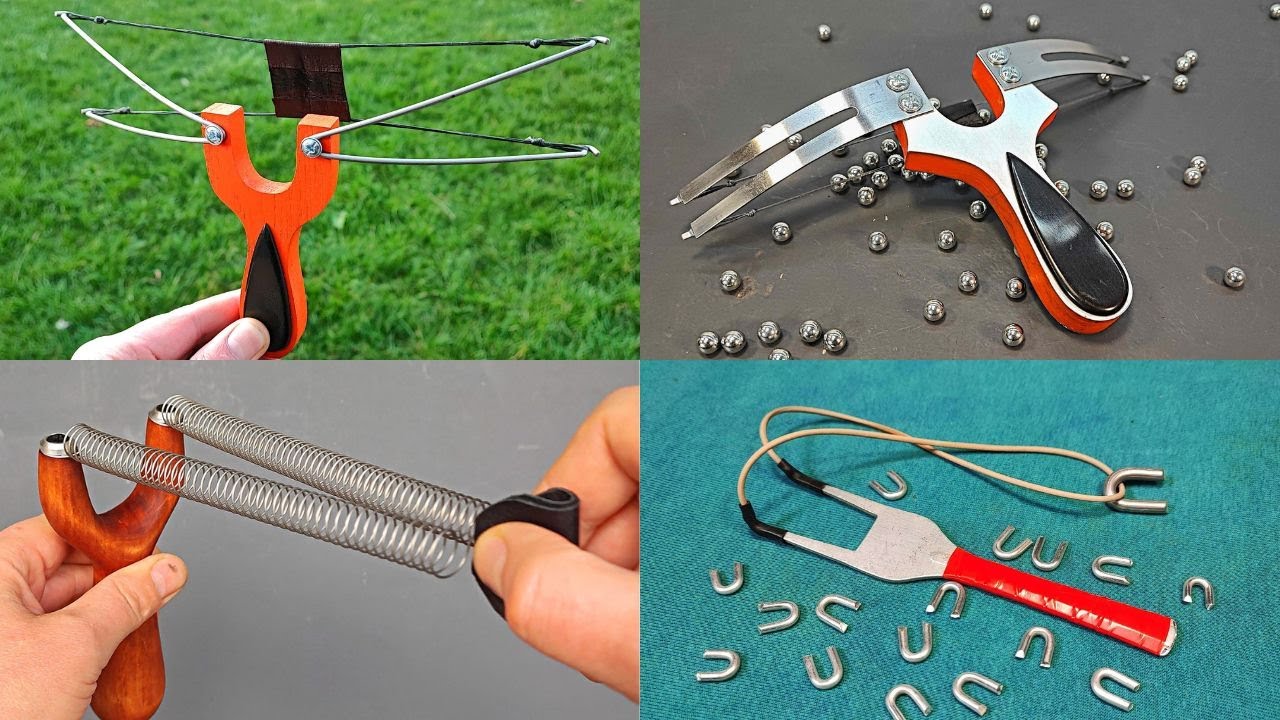 Top 4 Amazing Slingshots – DIY Projects 2025