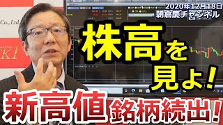 2020年12月18日　株高を見よ 新高値銘柄続出！【朝倉慶の株式投資・株式相場解説】