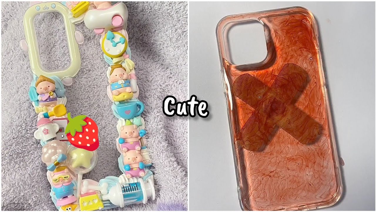 How to make Phone Case Design step by step DIY - Cute Phone Case 2025 - Diseño de funda de teléfono