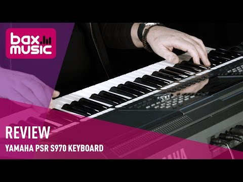 Yamaha PSR S970 keyboard - Review