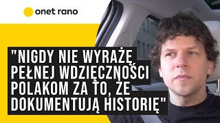 Jesse Eisenberg: Jako Amerykanin czuję się uprzywilejowany, że mogłem dorastać w czasach pokoju