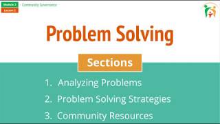 CHV Module 2.3 - Problem Solving