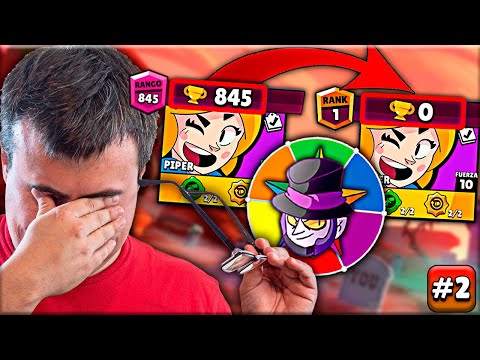 Si pierdo BAJO PIPER a 0 TROFEOS 🤯💥 Ruleta Troll #2 🎡✨ Alvaro845