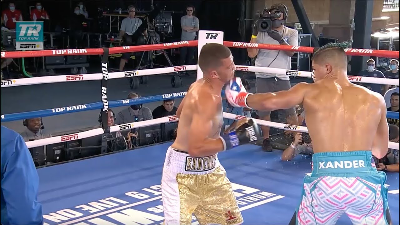 ON THIS DAY! Xander ZAYAS pummelled the GAME Jose Luis SANCHEZ (HIGHLIGHTS) 🥊