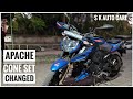 2021 TVS Apache RTR 200 | Cone Set Ball Bearing Changed | Stiff Handle Issue Resolved | DNA VLOGS