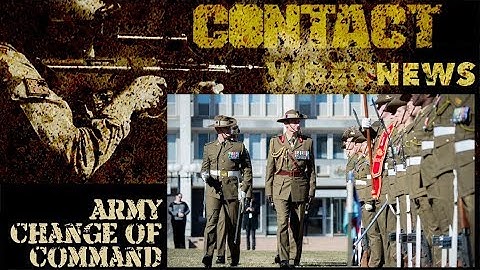 Chief of Army change of command parade