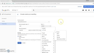 How to configure google service account for google drive operation