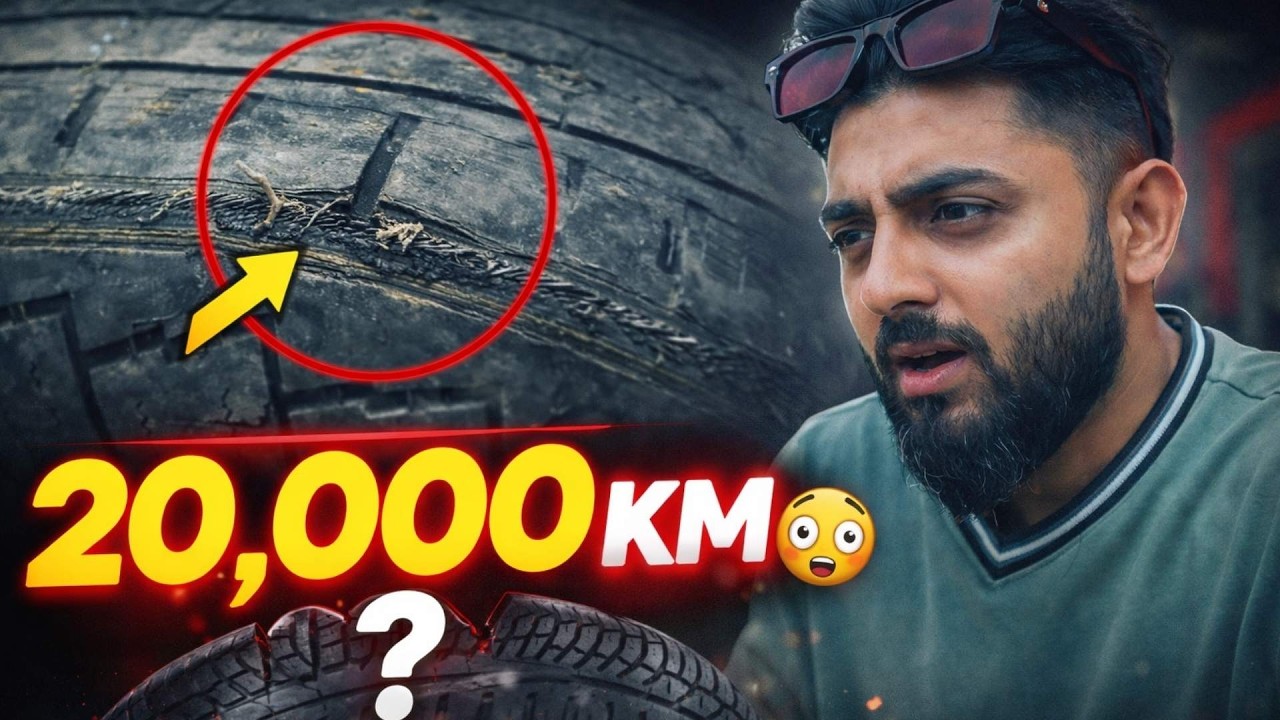 20,000 KM TYRES BARBAAD🤯 BEST TYRE FOR FORCE GURKHA 5 DOOR!  #forcegurkha #gurkha4x4x4