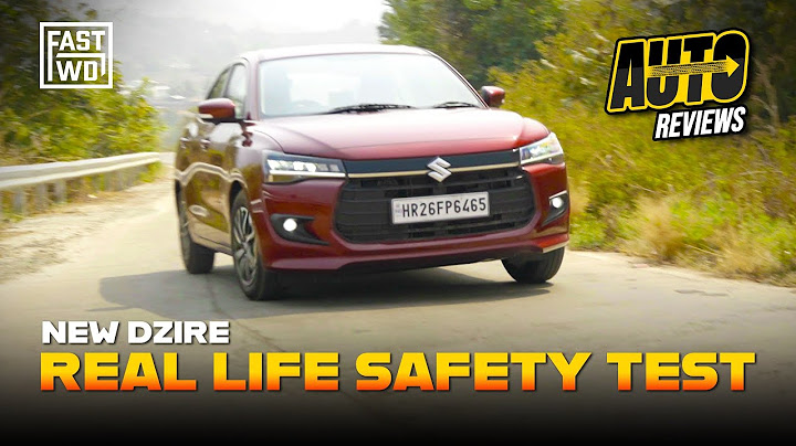 Safest Maruti Suzuki Ever! We Test 10 New Dzire Safety Features
