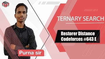 Restorer Distance | Ternary Search | Codeforces Round #643 (Div. 2)