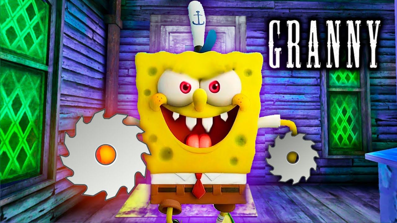 Granny 3 SpongeBob mod! Funny moments at granny's house! YouTube