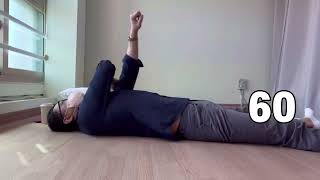 20220930 팔굽혀펴기 1일 1000개 도전 DAY10 120개