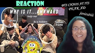 BTS WE ARE SO BACK & Its Awkward & Dysfunctional | OT7 | BTS REACTION💜(BTS ChAoS😈🤣💜)
