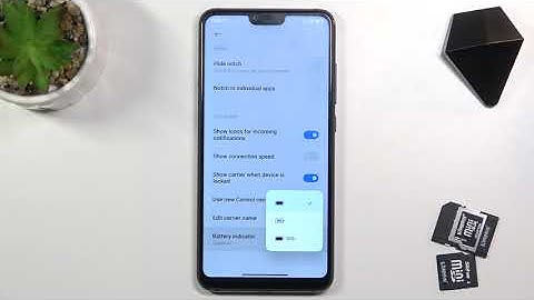 How to Enable Battery Percentage on XIAOMI Mi 8 Lite – Show Battery Level
