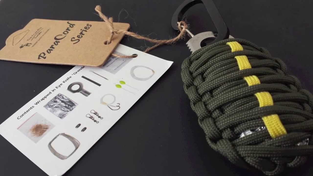 Paracord Survival Kit AKA: The Survival Grenade -- Full Review 