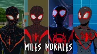 Evolution of Miles Morales (Spider-Man) in cartoons (60fps)