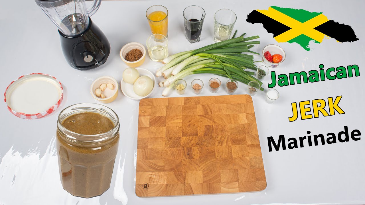 Authentic Jamaican Jerk Marinade Recipe (Easy to Follow) YouTube