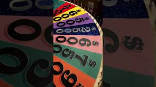 Mega 40 Wheel Of Fortune  Homemade Wheel