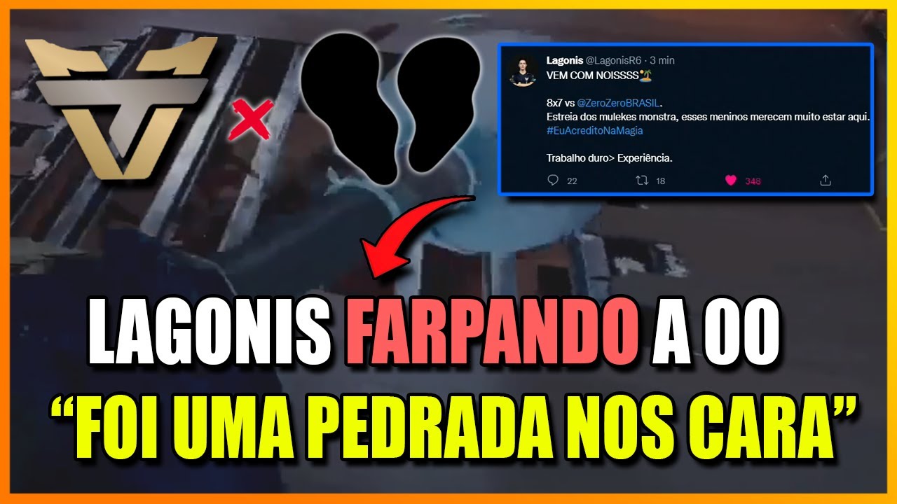 LAGONIS FARPANDO A 00 NATION DEPOIS DA VITÓRIA DA TEAM ONE - R6 CLIPS