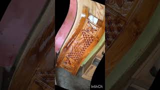 Wooden Windo design #woodworking #furniturework #kidki palla#3d design