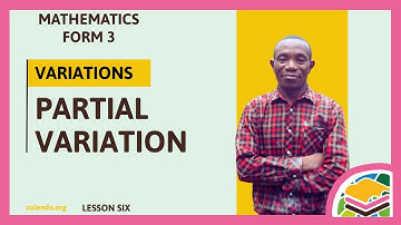 Variations (Lesson 6) | F3 Math | Partial Variation