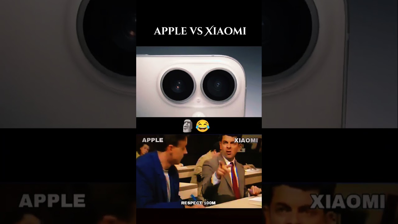 Xiaomi copying apple design ☠️