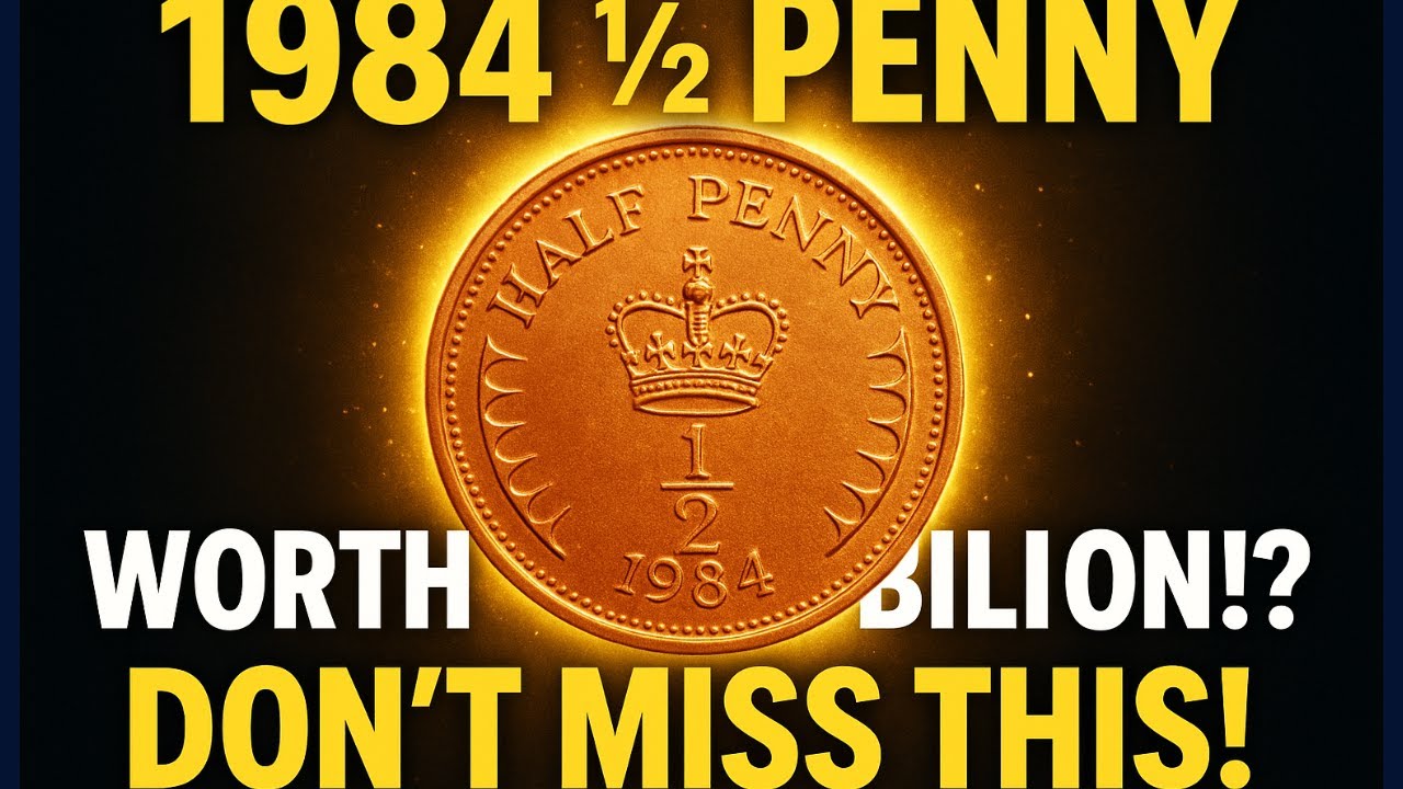 🕵️ British ½ Penny – Hidden Fortune Coin Nobody Knew About!💰 Why It’s Worth Millions!! 🔥💎💰