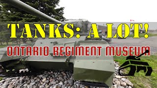 Tanks a LOT!  A hands-on tour of the Ontario Regiment Museum!