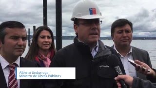 Ministro Undurraga da el vamos a rampas de conectividad en islas de Quellón