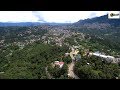 Kohima city  the capital of nagaland  aerial view 
