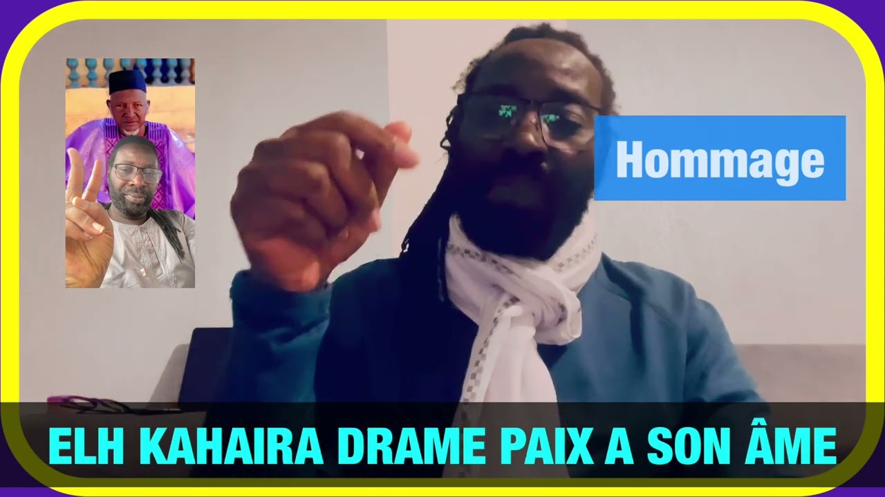 Hommage ELH KAHAIRA DRAME 