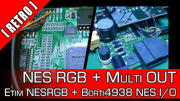 [Retro] NESRGB Front Loader + Multi OUT (Borti4938 NES I/O)