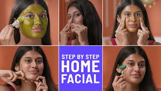 Instant GLOW Facial | Step By Step At Home Facial With Kitchen Ingredients