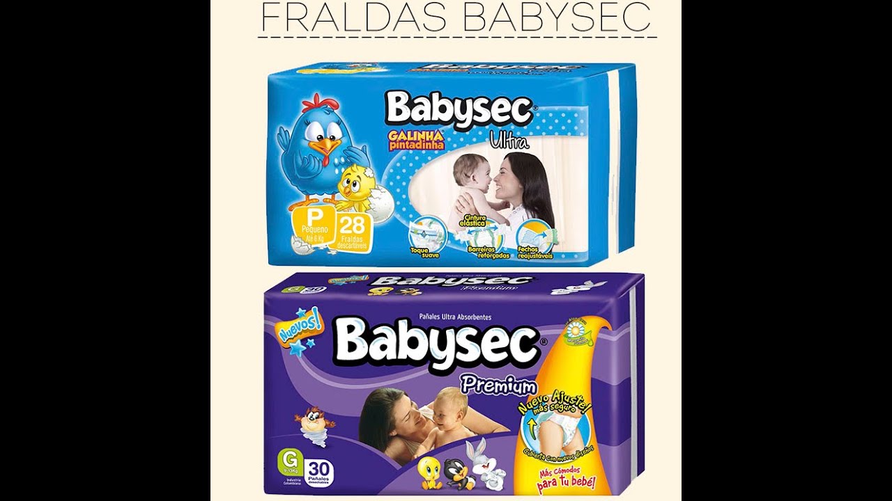 RESENHA DE FRALDAS (BABYSEC ULTRA PROTECTY E PREMIUM DA GALINHA PINTADINHA)
