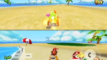 MKDD: Purely Chaos Items (Round 148) - GBA Shy Guy Beach