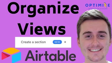 Organiseer weergaven in Airtable met Airtable-weergavesecties (weergavemappen)