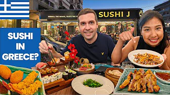 Best Japanese Buffet in Athens (SHOCKING Sushi Variety) 🇬🇷