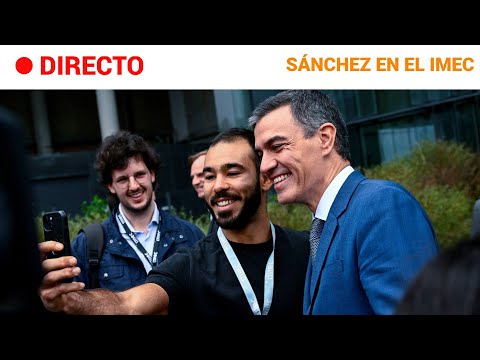 PEDRO SÁNCHEZ: DECLARACIÓN INSTITUCIONAL desde BRUSELAS en la SEDE de IMEC | RTVE