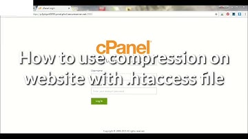 how to use gzip compression on website with .htaccess file | tutorial