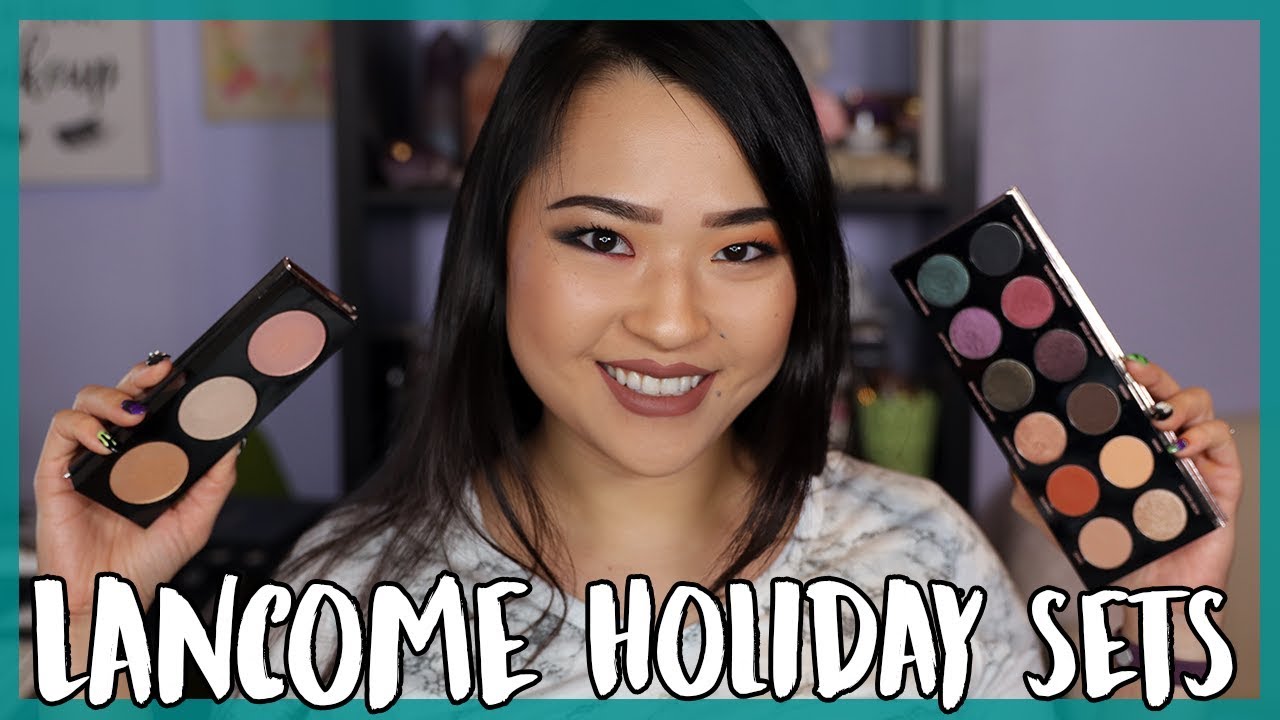 First Impression Review Lancome Starlight Sparkle Holiday Palettes With Swatches Youtube Lancome Starlight Sparkle Eyeshadow Palette 2022 Review