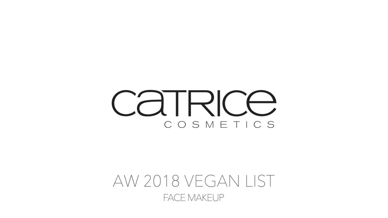 Catrice Autumn Winter 2018 / 2019 Vegan Makeup List | Face Makeup