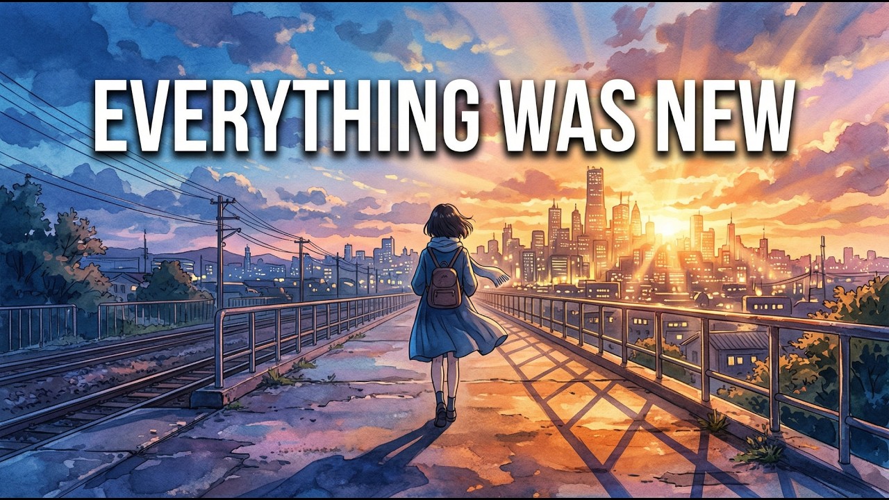 Moving to a New City | Studio Ghibli Inspired Animated Short Film (No Music, Ambient City Sounds)