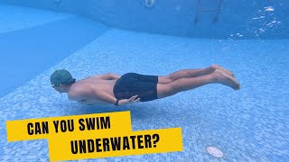 30 Meters Underwater Swimming | 9 feet deep