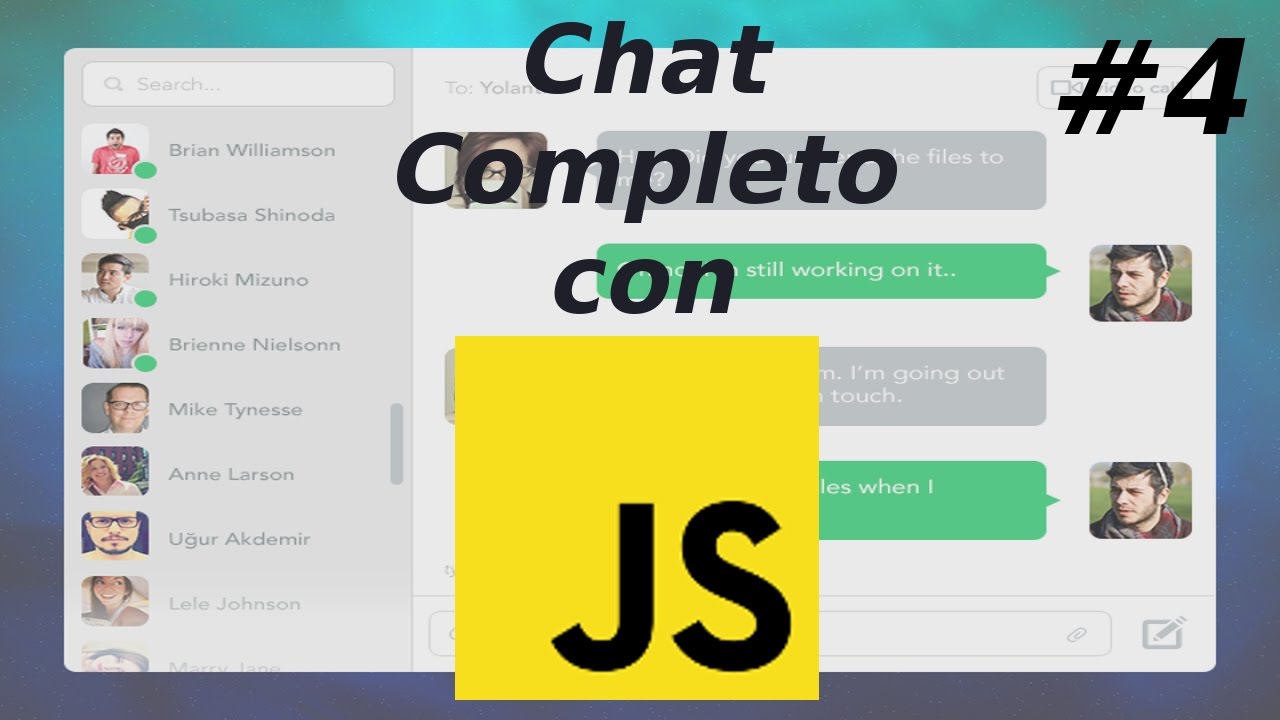 Chat completo con Javascript, Nodejs y Mongodb y Heroku, capitulo 4 ...