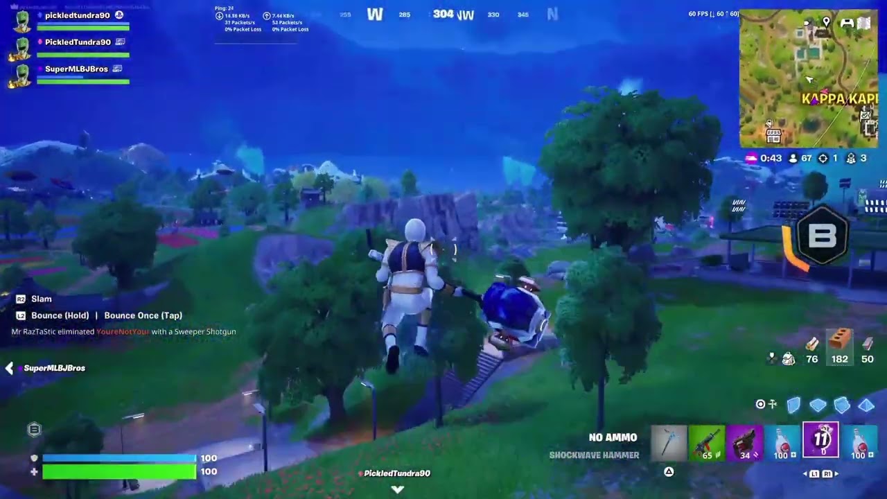 This Shockwave Hammer Was Satisfying Until It Wasn't... - C6S4 | Fortnite | Credits: