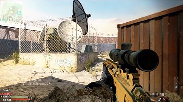 MW3 | 9 kills vs. 1 - MSR Quick Scope Clutch on Dome